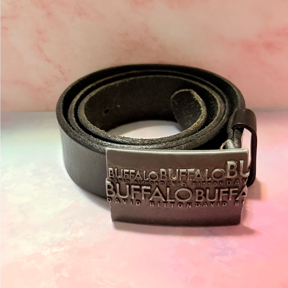 VTG Buffalo David Bitton Brown Belt Bag - Picture 2 of 8